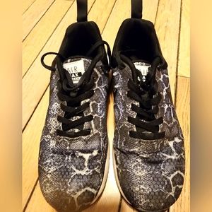 Snake Print Sneakers